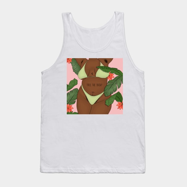 Free The Bush Tank Top by nmdrawsx